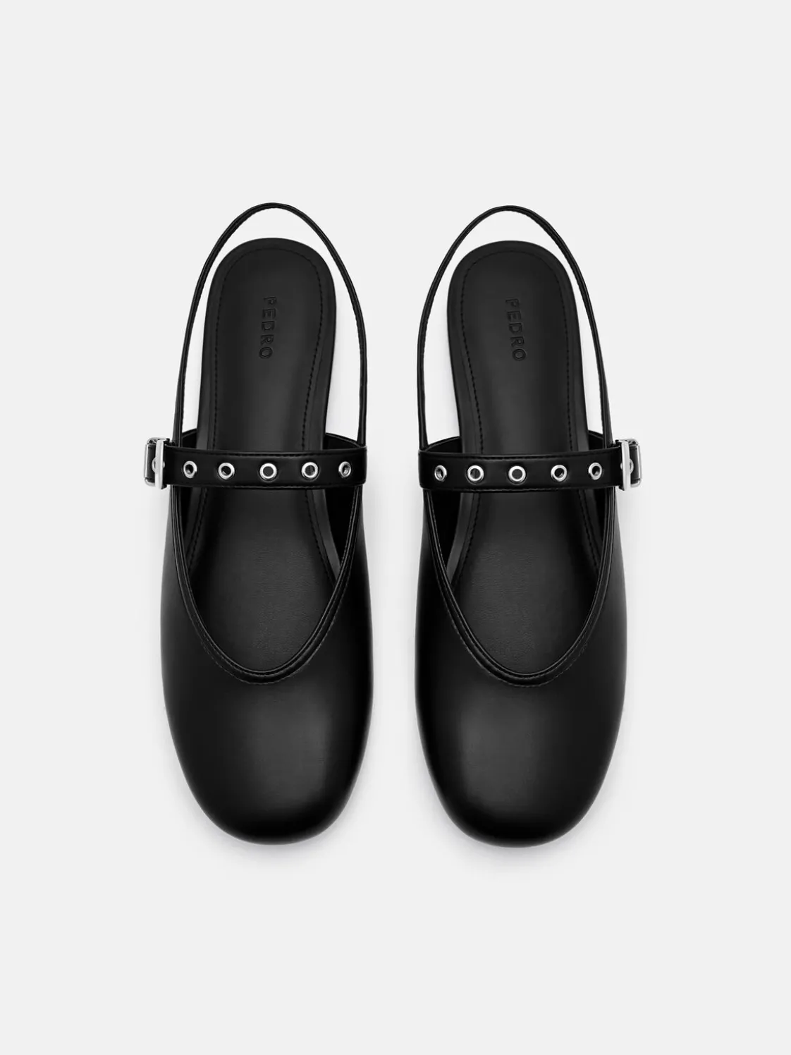 Agnes Ballerina Flats - Black