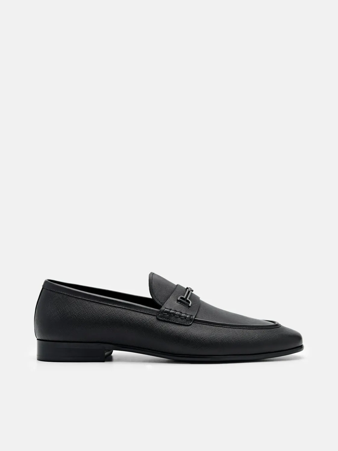 Alistair Leather Loafers - Black