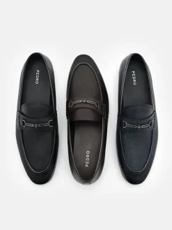 Alistair Leather Loafers - Dark Brown