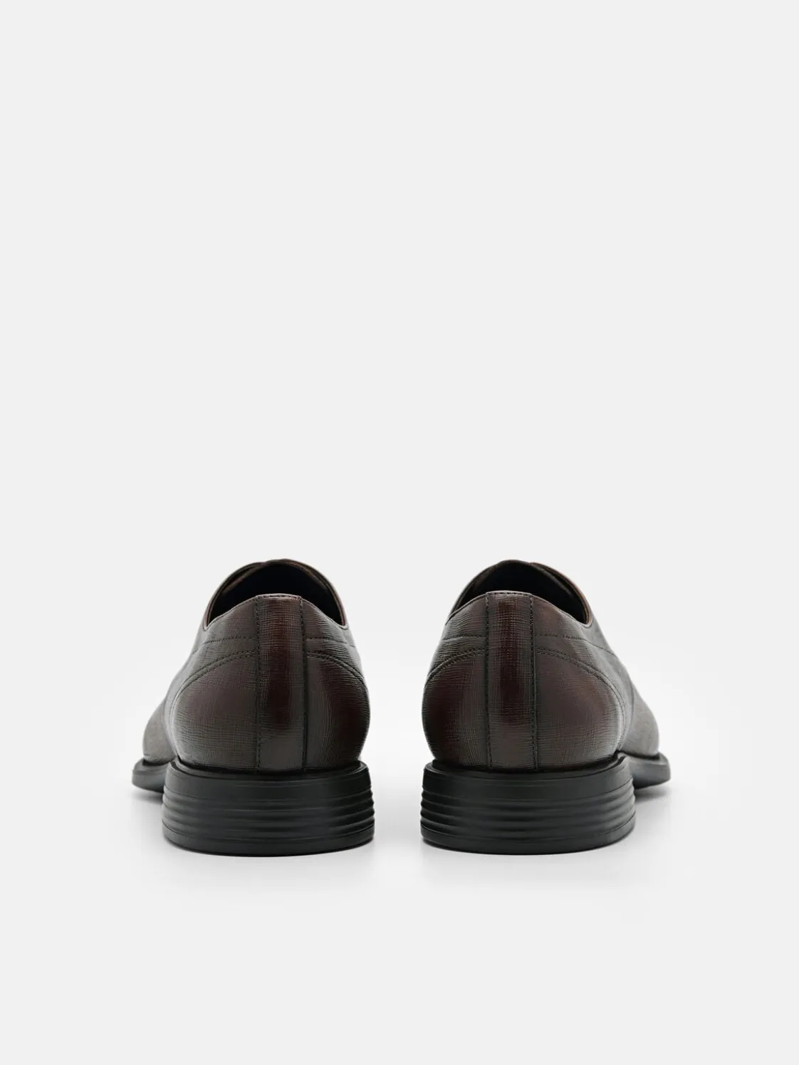 Altitude Lightweight Leather Derby Shoes - Brown