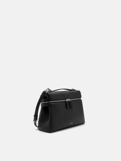 Alyssa Leather Backpack - Black