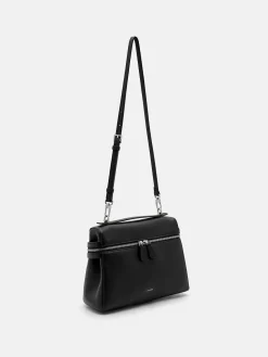 Alyssa Leather Backpack - Black