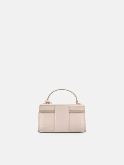 Ari Leather Shoulder Bag - Champagne