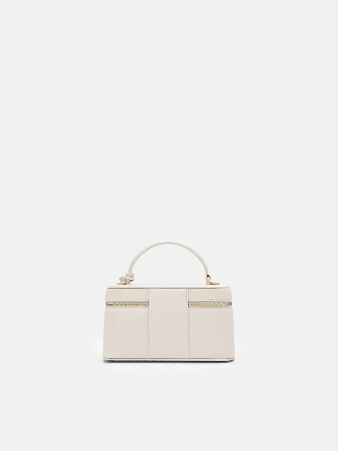 Ari Leather Shoulder Bag - Chalk