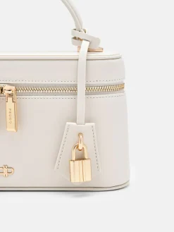 Ari Leather Shoulder Bag - Chalk