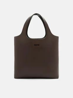 Avery Tote Bag - Dark Brown