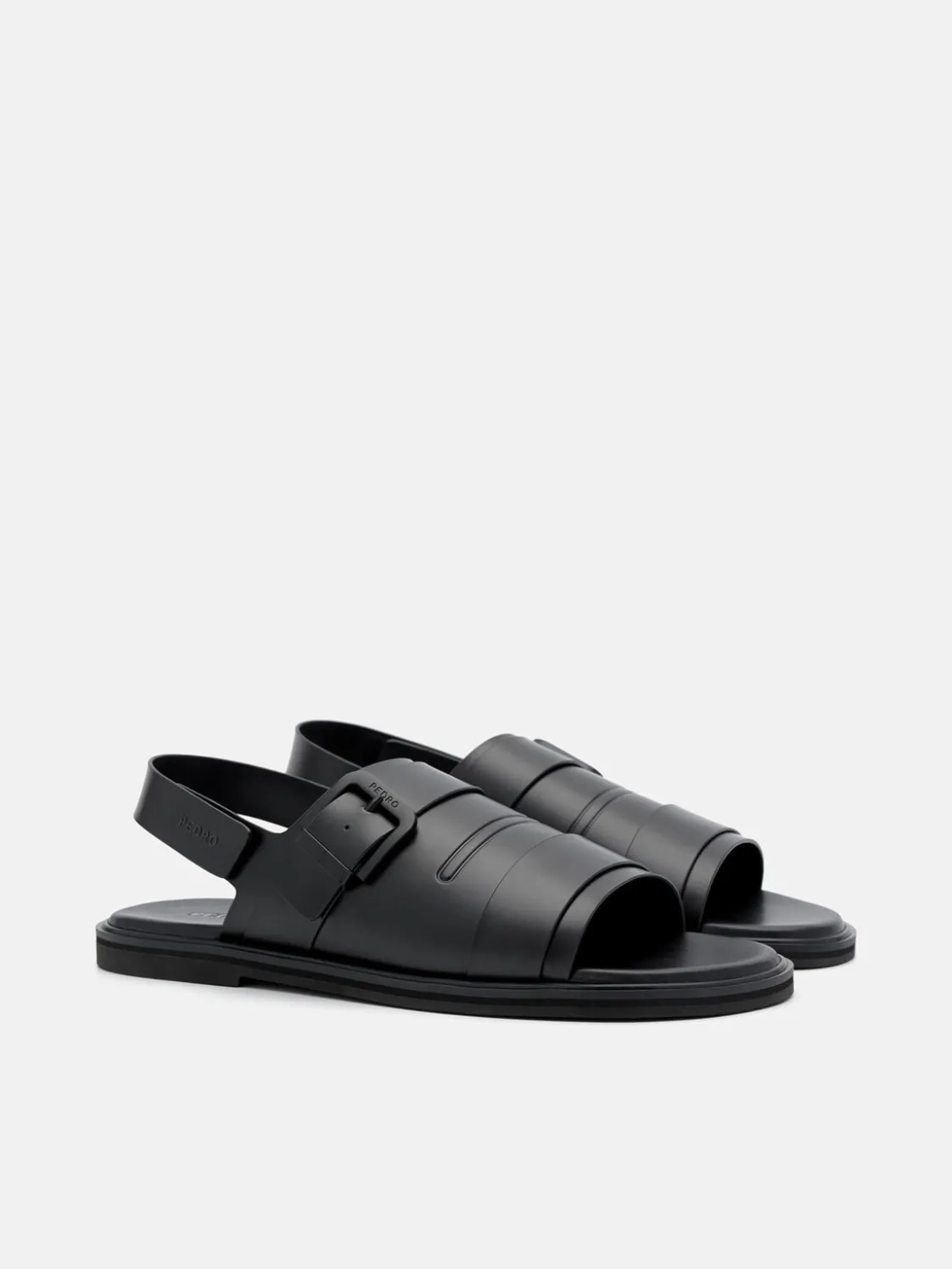 Backstrap Sandals - Black
