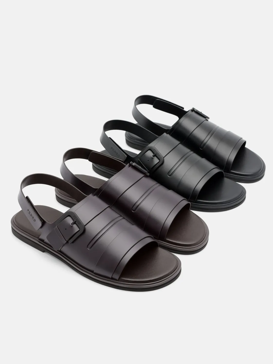 Backstrap Sandals - Black