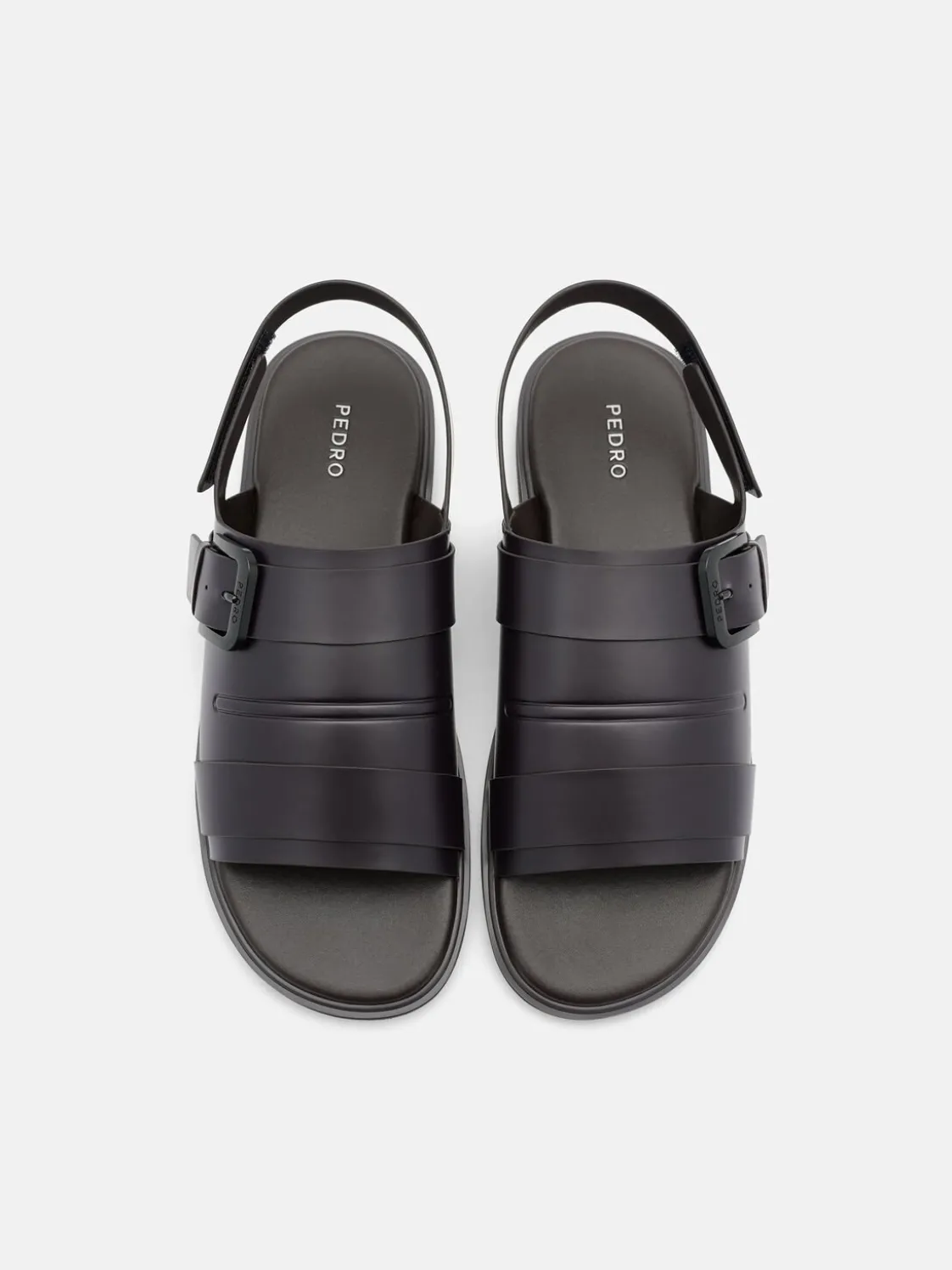 Backstrap Sandals - Dark Brown