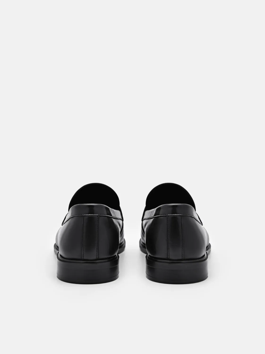 Bailey Calf Leather Loafers - Black