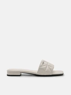 Bianca Sandals in Pixel - Chalk