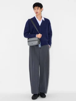 Billet Crossbody Bag - Grey