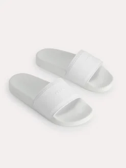 Billie Casual Slides - Chalk