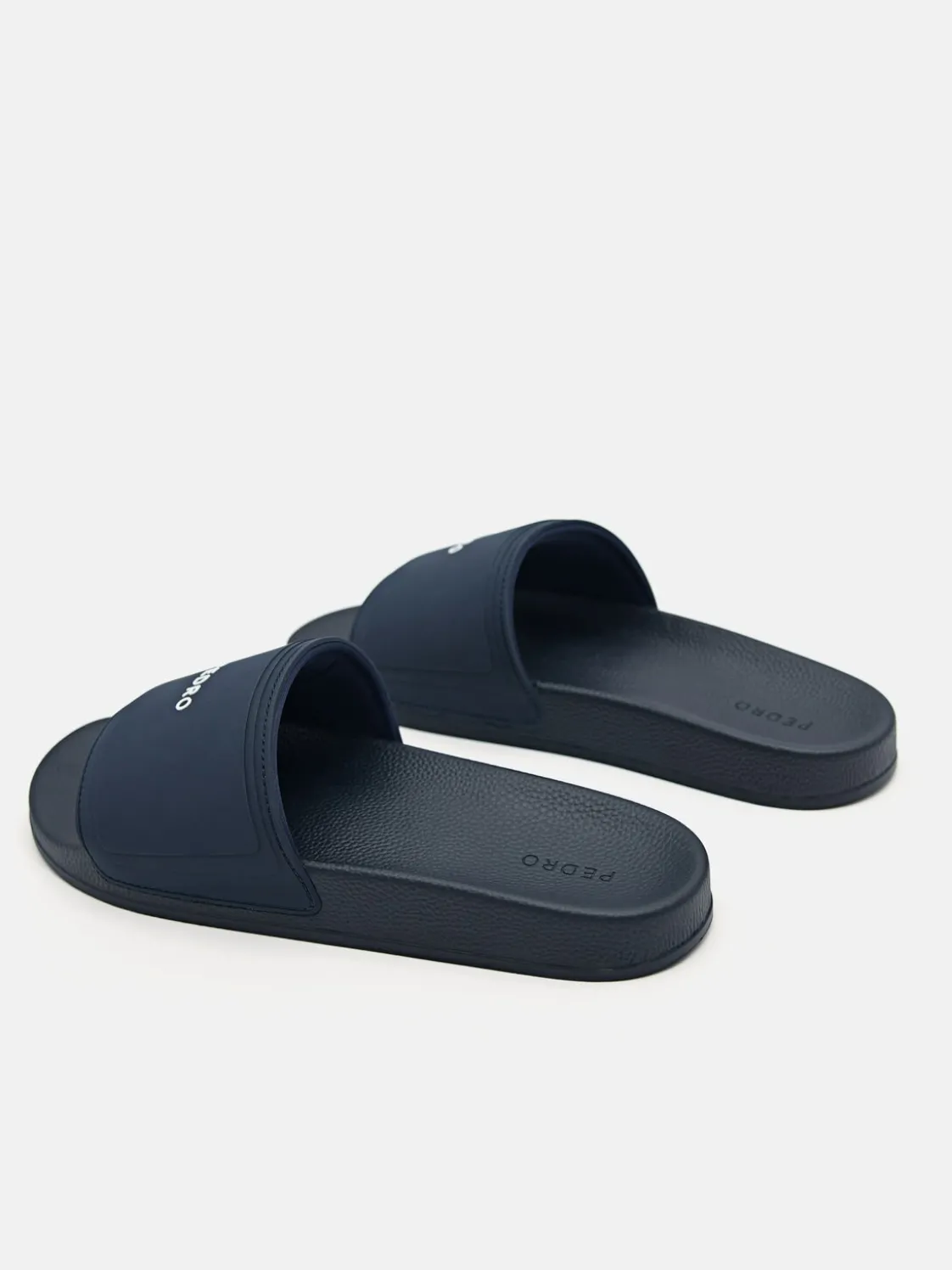 Billie Casual Slides - Navy