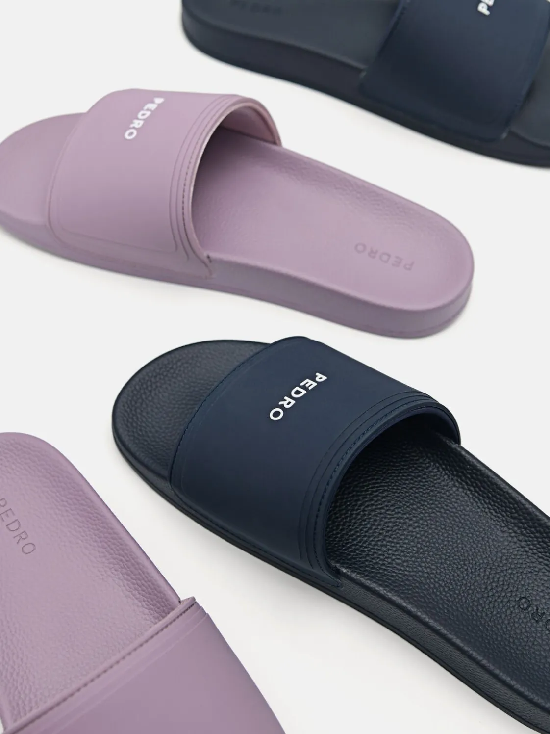 Billie Casual Slides - Navy
