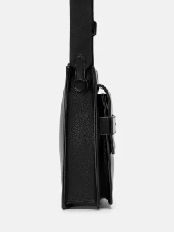 Boxy Crossbody Bag - Black