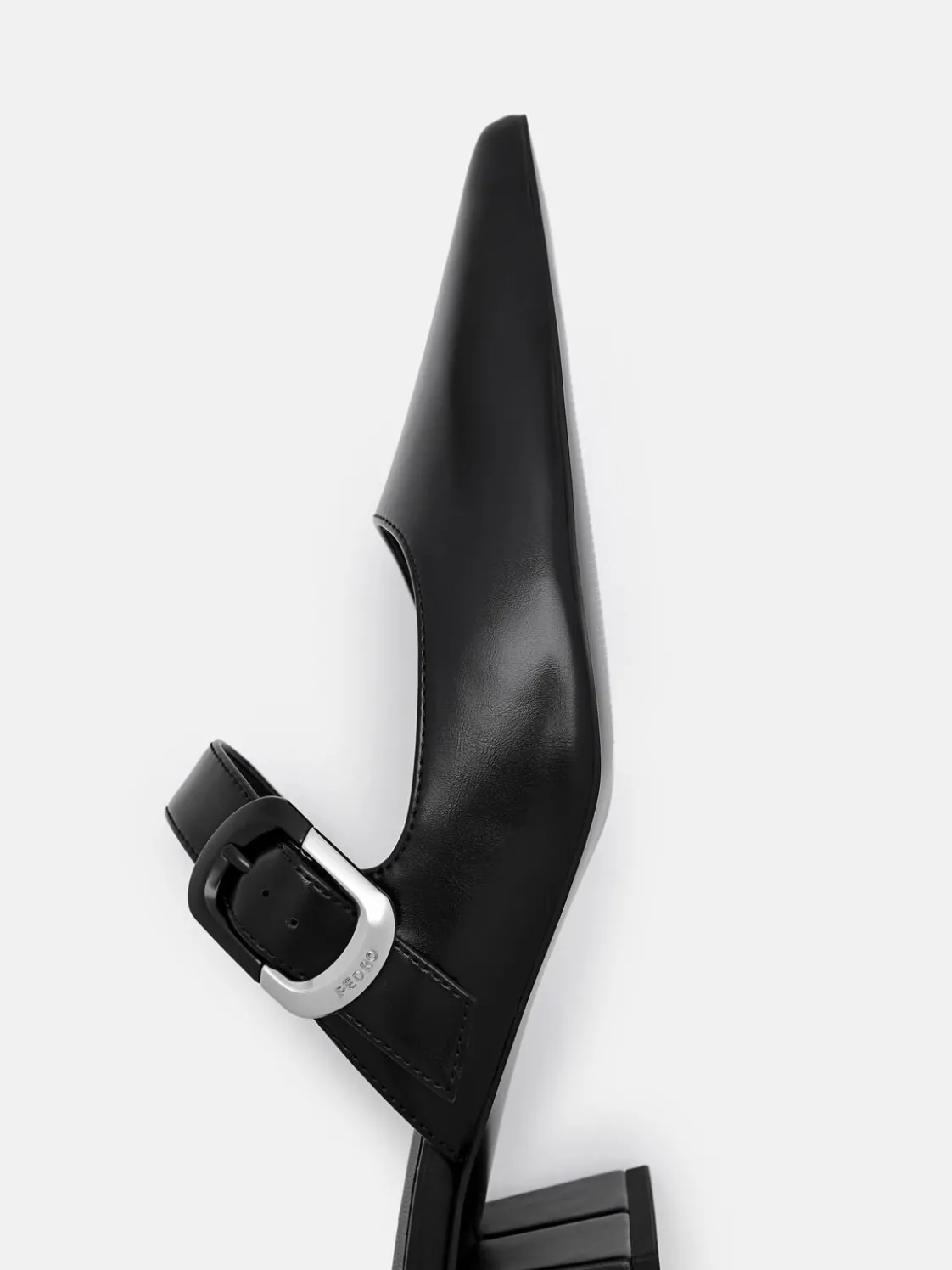 Bridget Heel Mules - Black