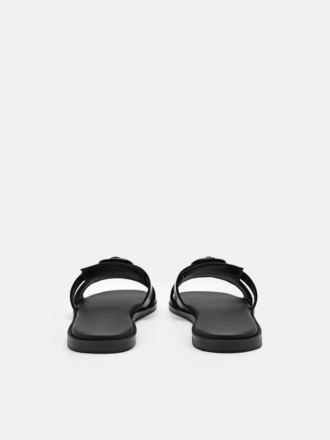 Bridget Slide Sandals - Black