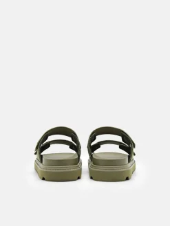 Bryson Strap Sandals - Military Green