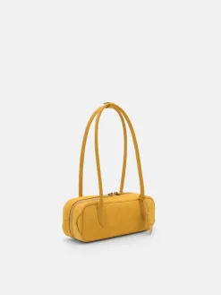 Caddie Suede Bowling Bag - Yellow