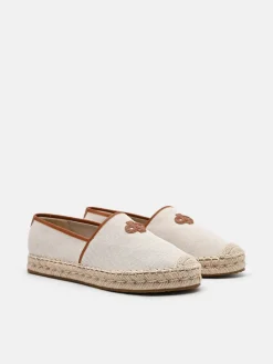 Canvas Loafers - Beige Canvas
