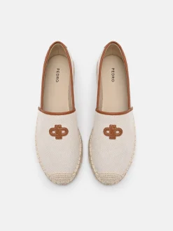 Canvas Loafers - Beige Canvas