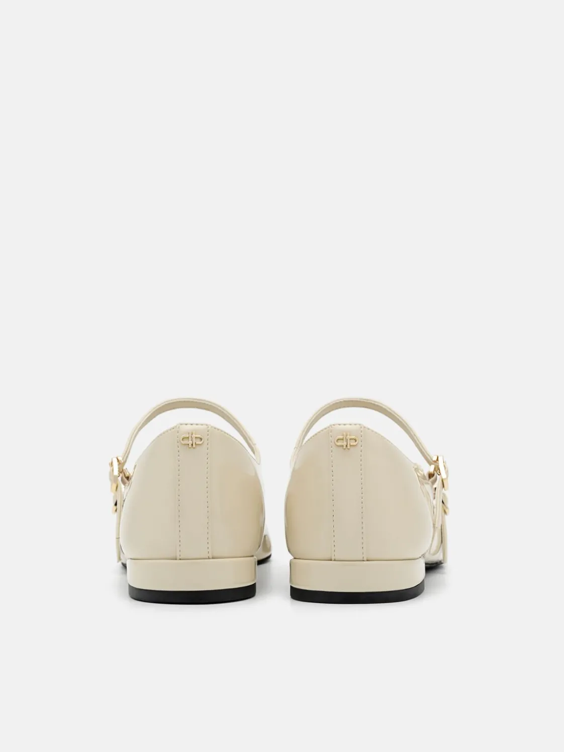 Cap-Toe Ballerina Flats - Chalk