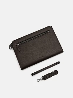 Clutch Bag - Dark Brown