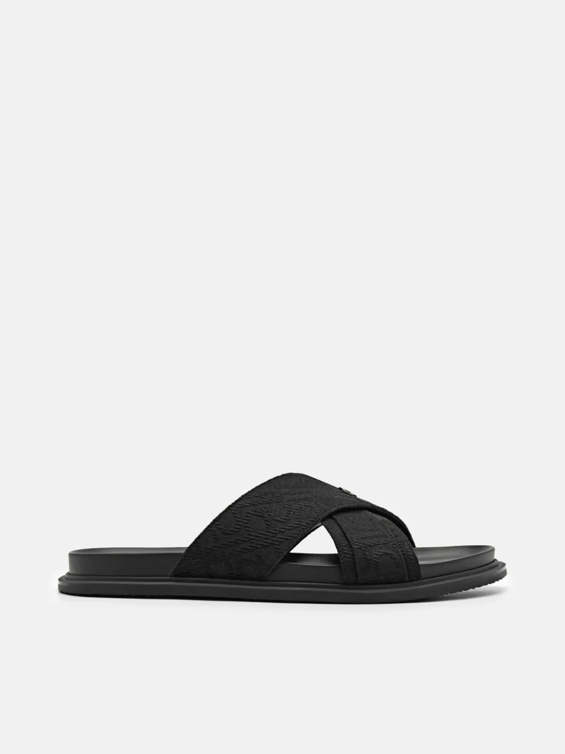 Cross Sandals - Black2