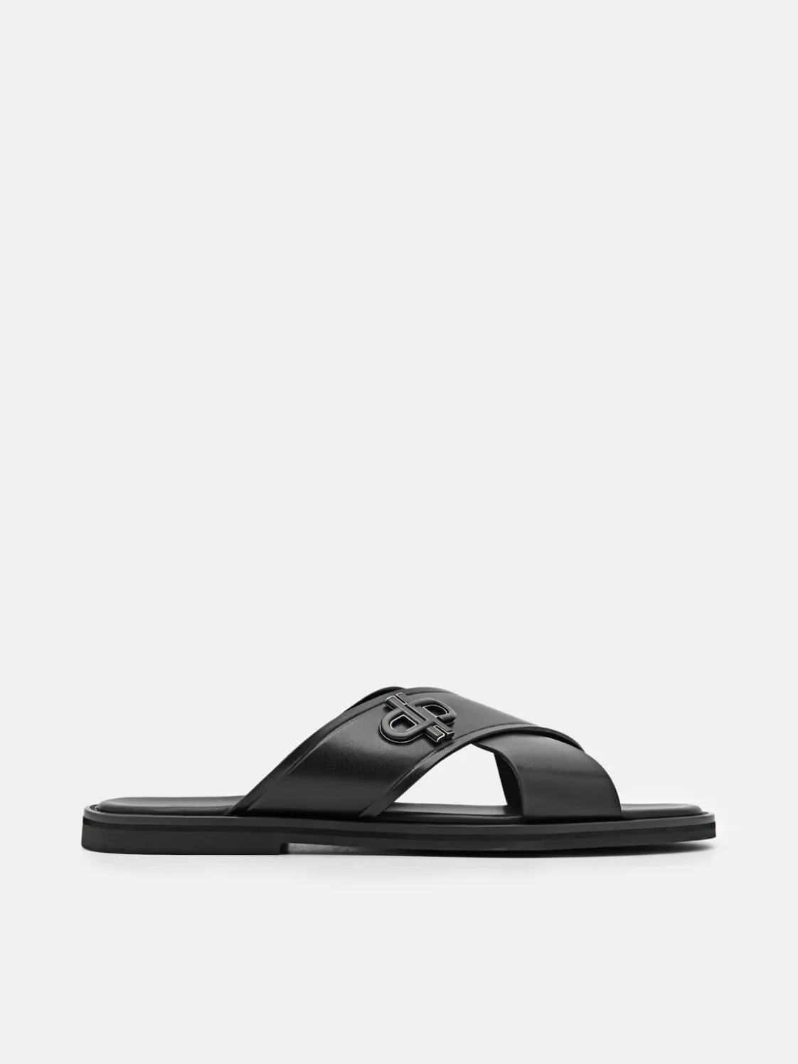Cross Sandals - Black