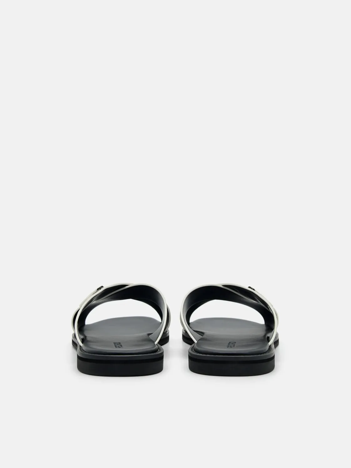 Cross Sandals - Chalk