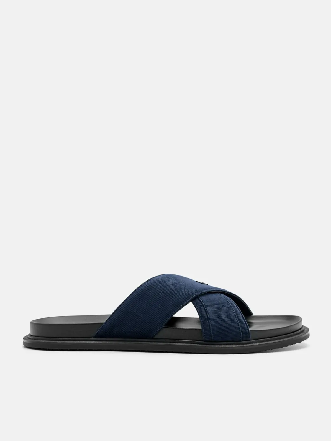 Cross Sandals - Navy