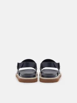 Cutler Backstrap Sandals - Navy
