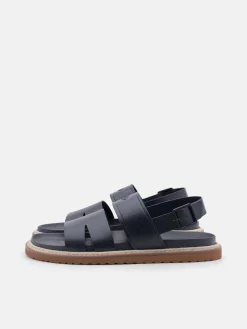 Cutler Backstrap Sandals - Navy