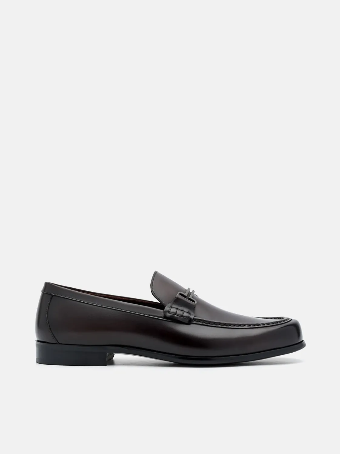 Dale Leather Horsebit Loafers - Dark Brown
