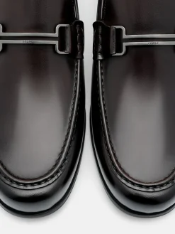 Dale Leather Horsebit Loafers - Dark Brown