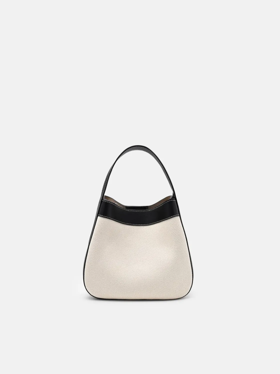Dana Canvas Bucket Bag - Black Canvas