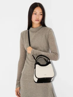 Dana Canvas Bucket Bag - Black Canvas