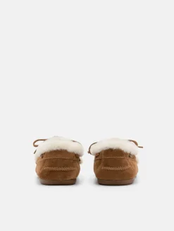 Dee Suede Boat Shoes - Cognac