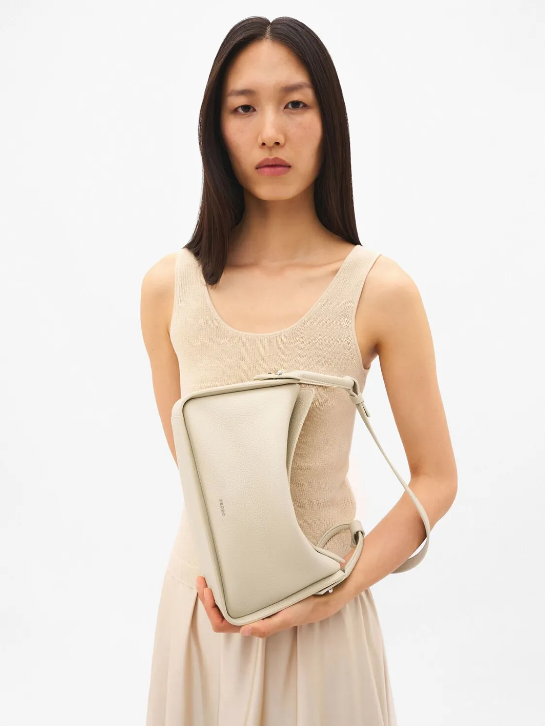 Demi Midi - Beige Tumble