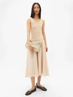 Demi Midi - Beige Tumble