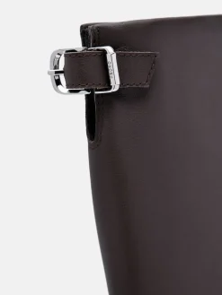 Dessa Knee Boots - Dark Brown