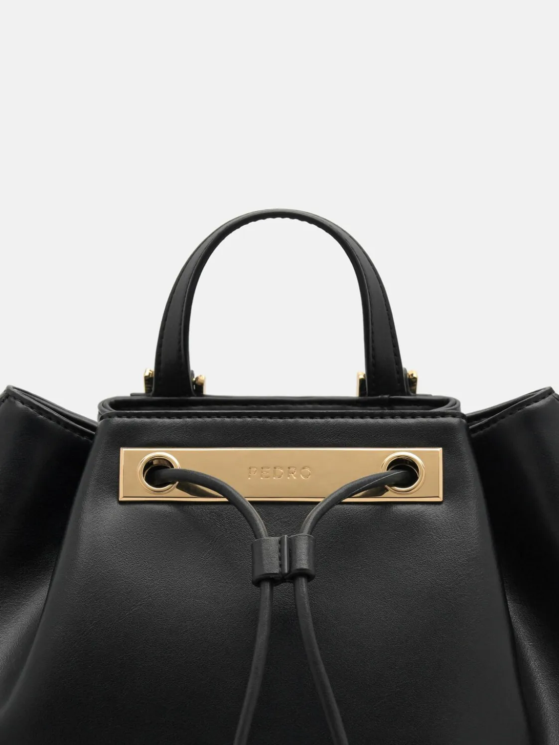 Drawstring Backpack - Black