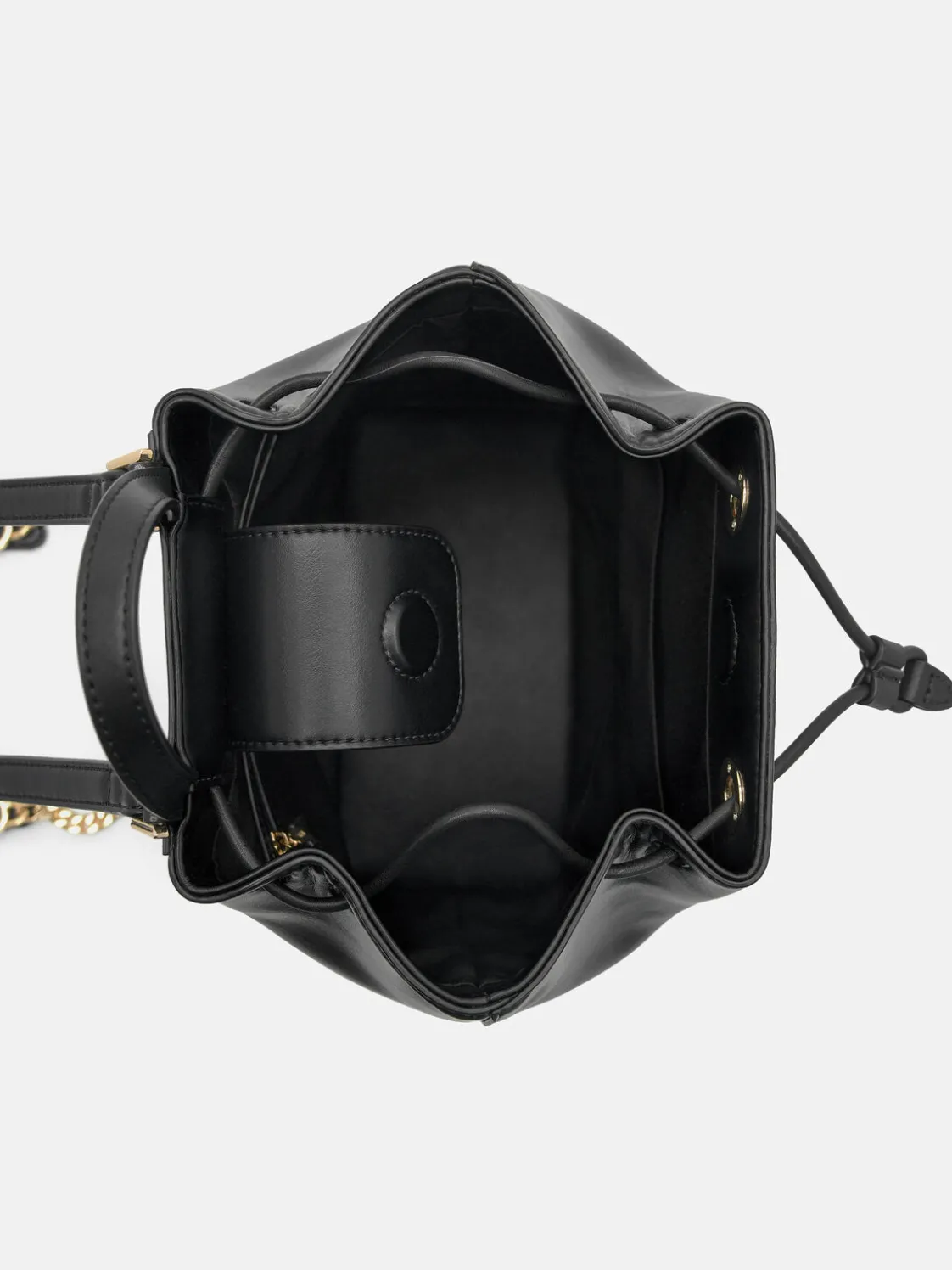 Drawstring Backpack - Black