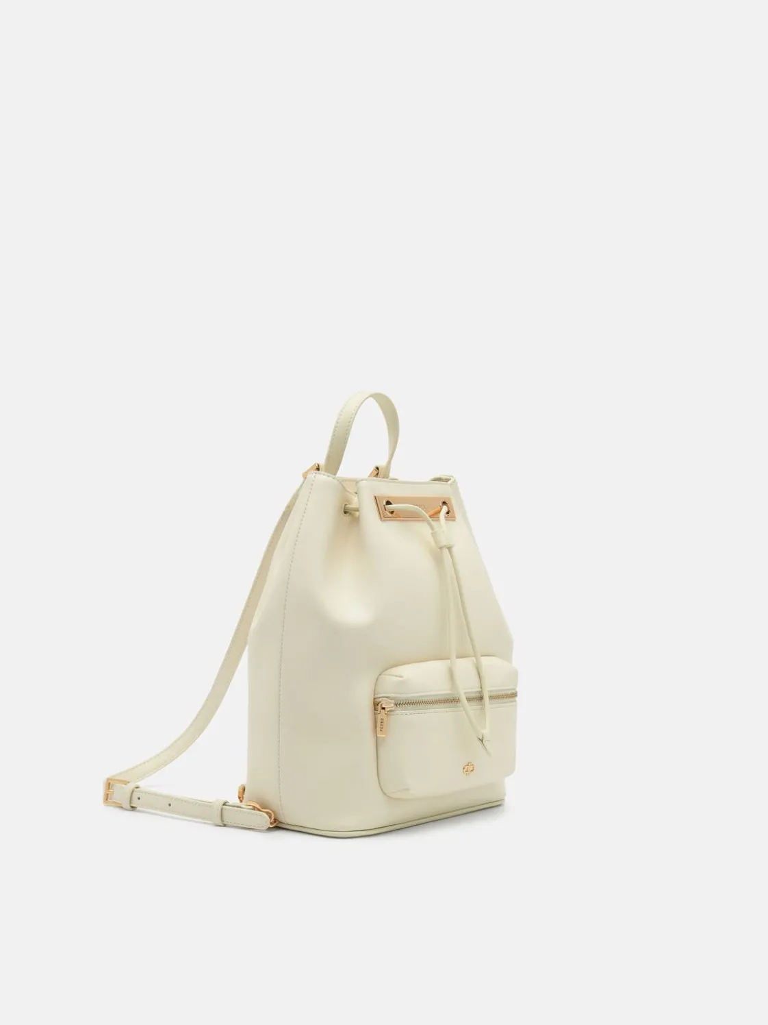 Drawstring Backpack - Chalk