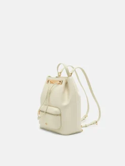Drawstring Backpack - Chalk