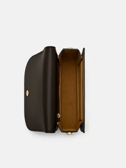 Duet Ponyhair Shoulder Bag - Dark Brown Pony