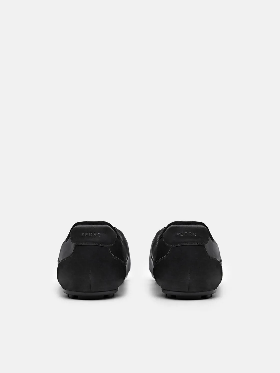 Eclipse Satin Sneakers - Black