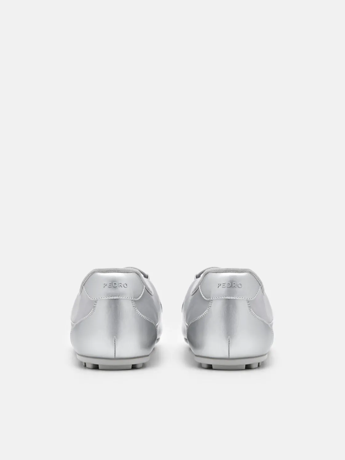 Eclipse Satin Sneakers - Silver
