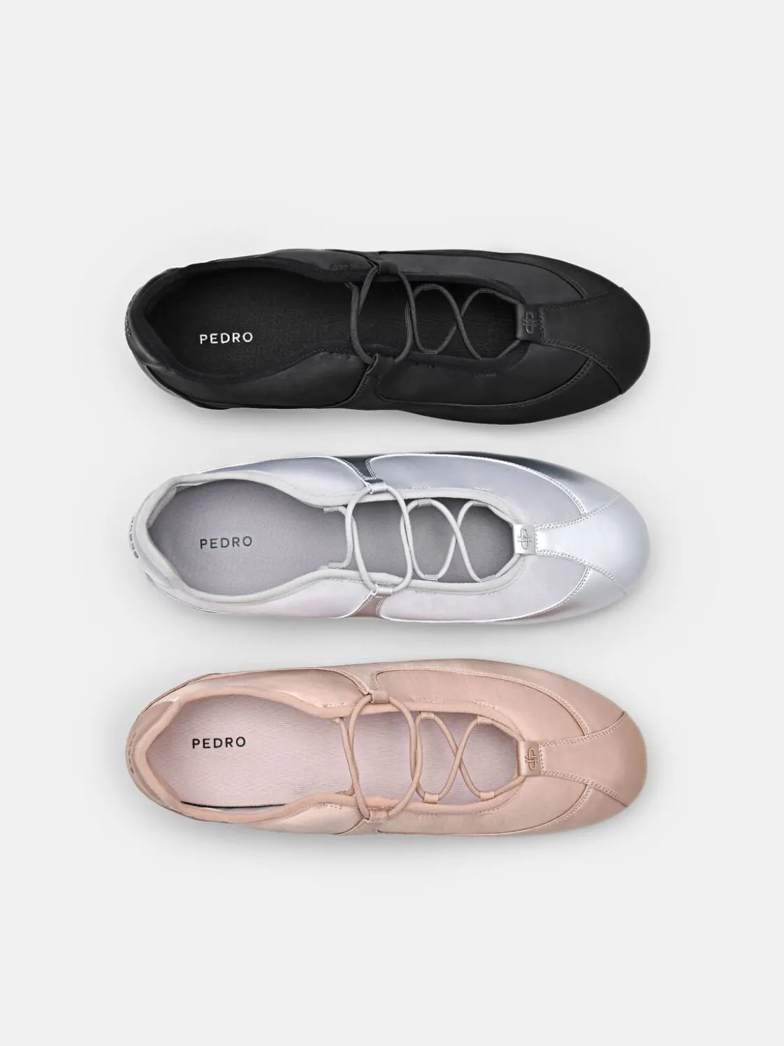 Eclipse Satin Sneakers - Silver